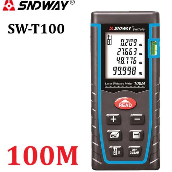 SNDWAY Meteran Laser Digital Distance 100 Meter