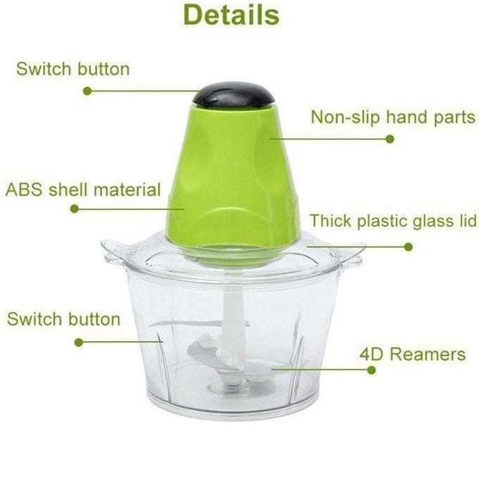 Blender Daging 2 Speed / Meat Glinder Food Processor / Penggiling Daging Elektrik/ chopper / blender kapsul / blender capsul 2liter / chopper capsul