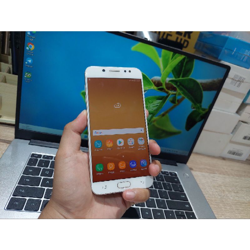 SAMSUNG J7 PLUS ROSE GOLD RAM 4/32GB SEIN DUALSIM