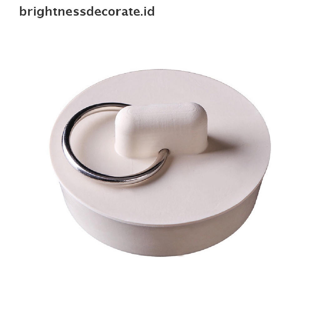 [Birth] Karet Anti Bocor Toilet Dapur Bathtub Plug Bulat Penutup Bak Mandi Wastafel Selokan [ID]