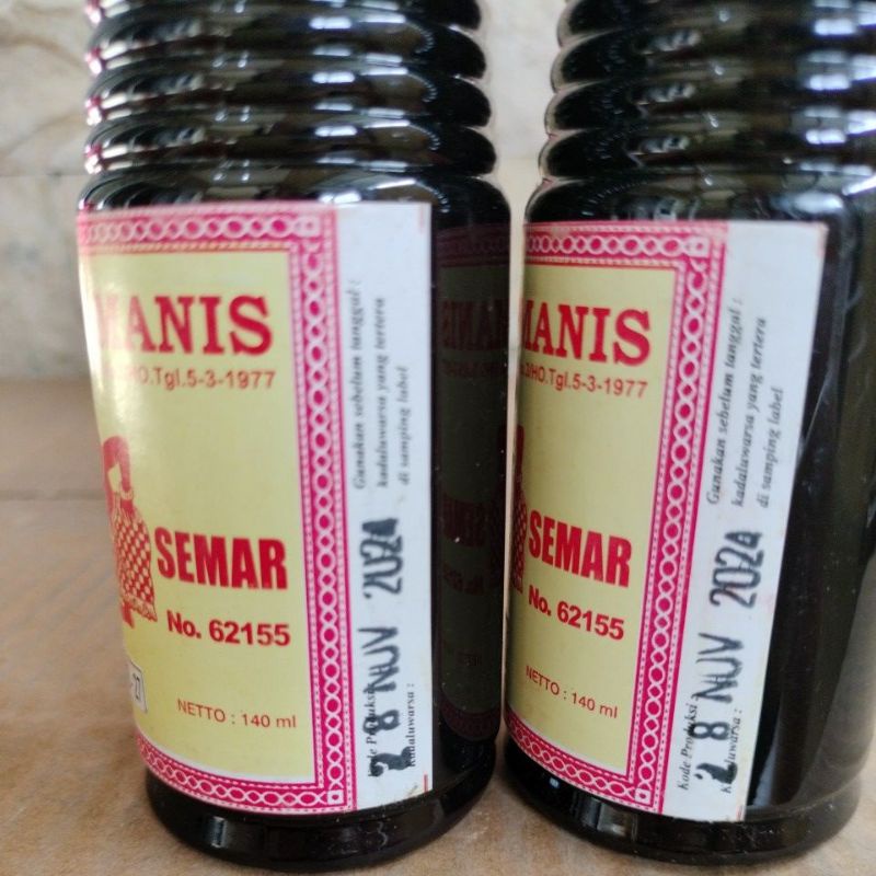 KECAP MANIS CAP SEMAR 140 ml ( BOJONEGORO)