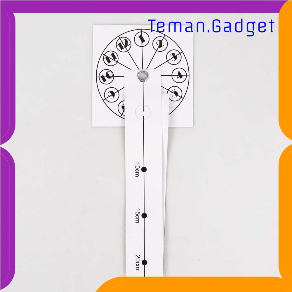 TG-PJM Taffware Jam Dinding Besar DIY Giant Wall Clock 80-130cm - DIY-102