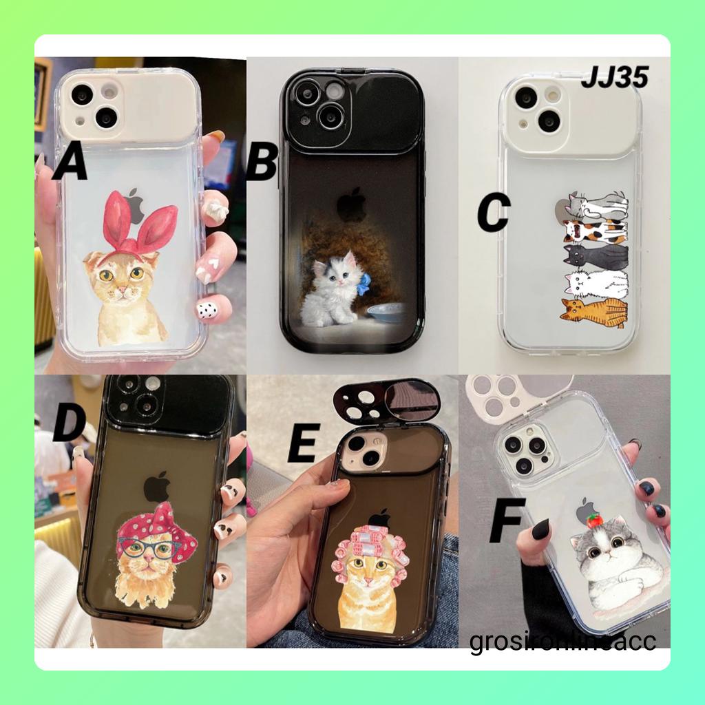 Softcase Motif karakter JJ35 for Iphone 7+ 8+ X Xs Xr Max 11 12 13 14 Pro Max 14+ Plus 14Plus