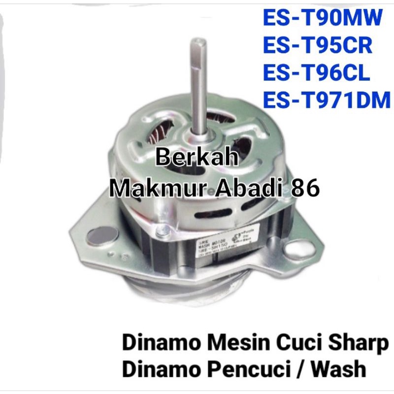 Dinamo Pencuci Mesin Cuci SHARP ES-T90MW / ES-T95CR / ES-T96CL / ES-T971DM Mesin Dinamo Pencuci Shar