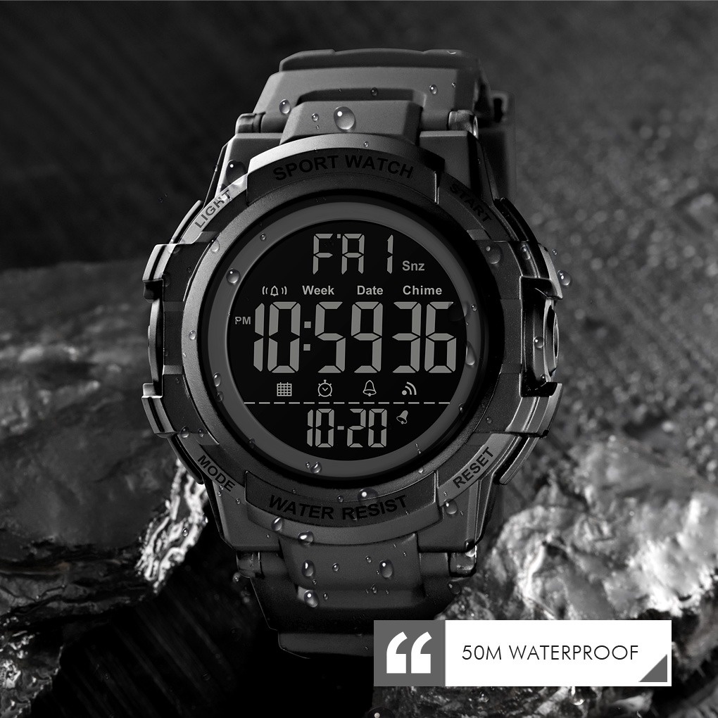 SKMEI Jam Tangan Digital Anti Air 50M Pria - 1568