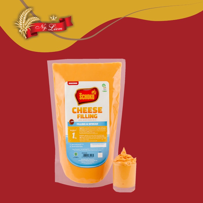 

SCHOKO Cheese Filling & Spread / Isian Keju 1 kg