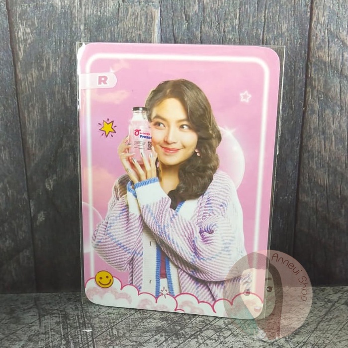 PC Photocard Kartu R Anteraja x JKT48 Chika Christy Feny Fiony Gracia Jinan Marsha Shani Zee Senbatsu Single Flying High