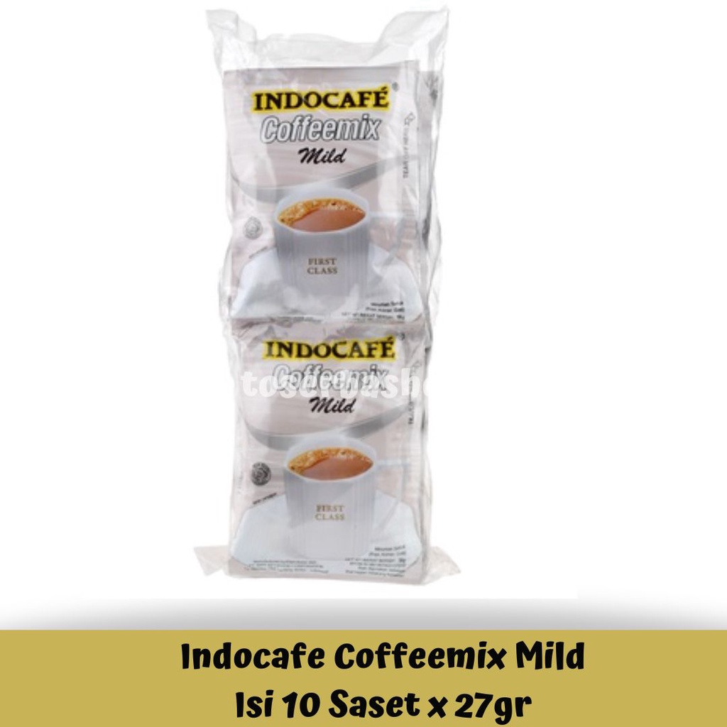 

Jual Coffee instan Indocafe COFEEMIX mild 10's@renteng