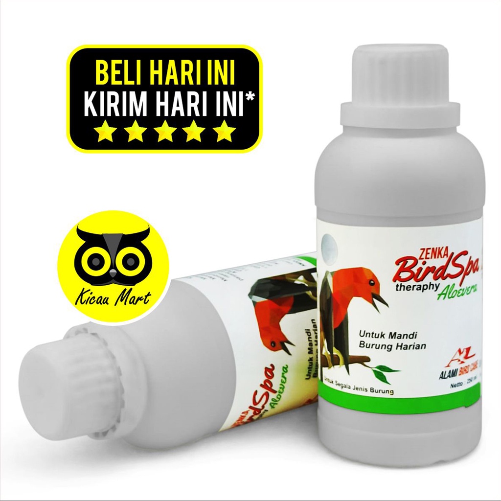 SHAMPO SAMPO MANDI BURUNG MURAI LOVEBIRD KENARI ZENKA BIRD SPA ALAMI BIRD CARE  BASMI KUTU SBZBSAA