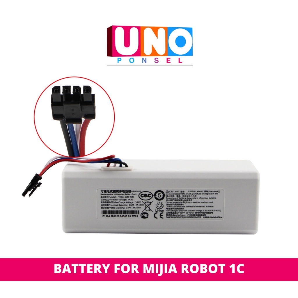 Batre Robot Mijia 1C Rechargeable Lithium-ion Battery Pack