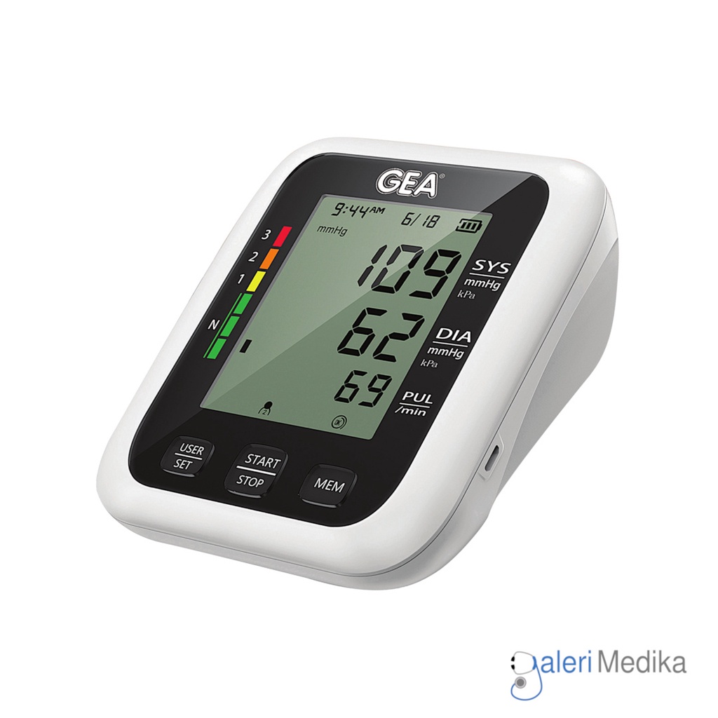 Tensimeter Digital GEA BP-M200 Dual User - Alat Ukur Tekanan Darah GEA