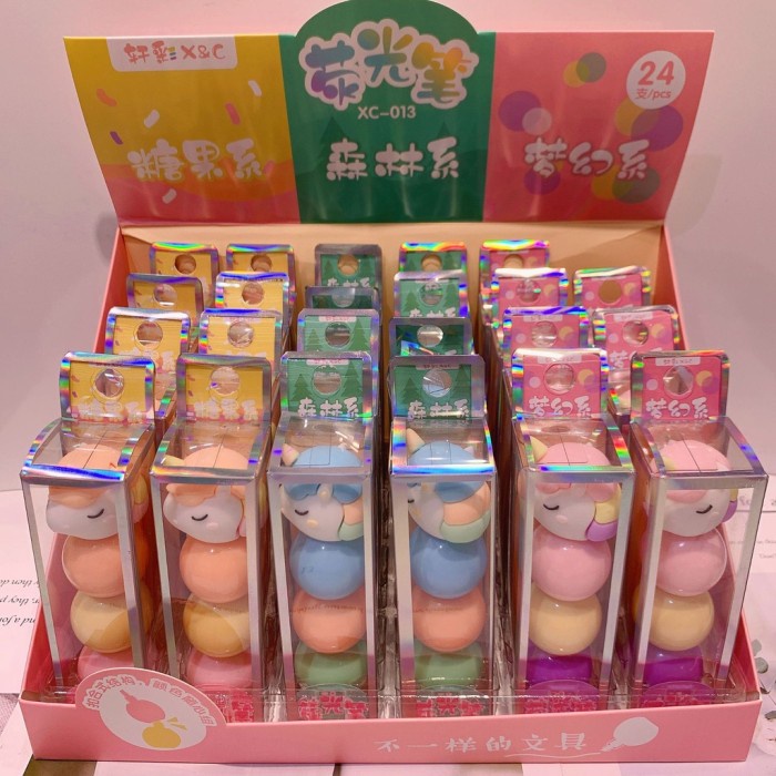 

STABILO UNICORN SET 3 WARNA STABILO SUSUN KUDA PONI HIGHLIGHTER