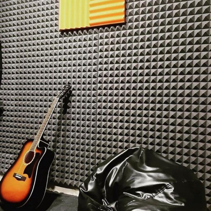 Alat Musik Busa Peredam Suara Pyramid Ruangan Studio Musik #Peredamsuara