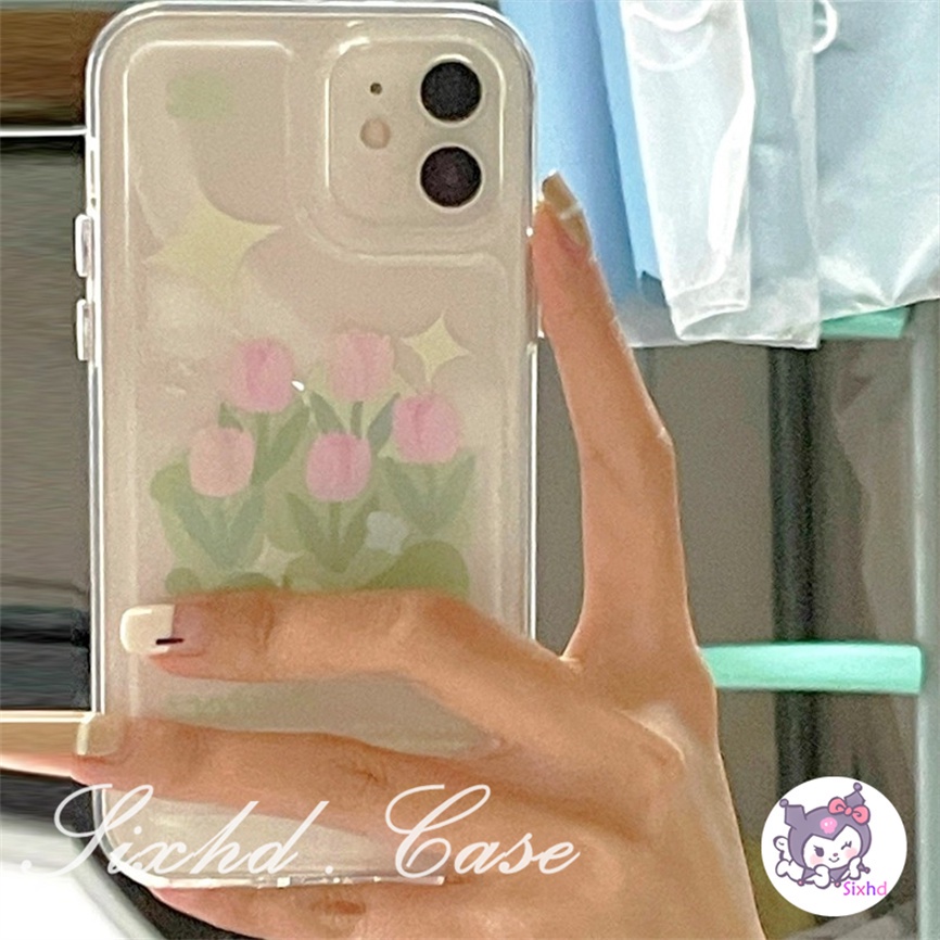 Vivo Y02s Y22s Y16 V27e V25e Y21s Y20s Y20i Y33s Y02 Y12s Y12A Y17 Y15 Y12 Y11 Y35 Y22 Y21 Y20 Y21A Y15A Y15s Y19 Y50 Y31 Y95 Y93 Y91 Y1s Simple Ins Flowers Lens Protection Casing Ponsel Bening