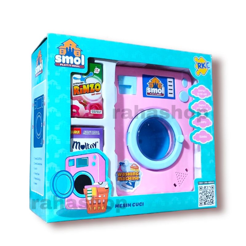 Mainan anak mesin cuci mini lucu banget
