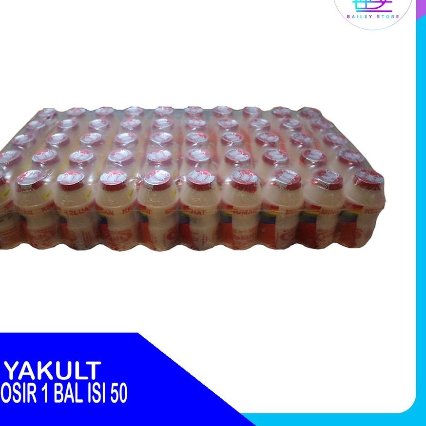 

Promo | TD4 | YAKULT GROSIR 1 BAL (ISI 50)/minuman probiotik
