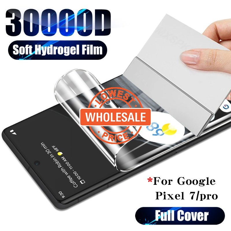 [Harga Grosir]Film Pelindung Layar Hydrogel Bahan TPU Anti Gores Untuk Googe Pixel 7 7 Pro