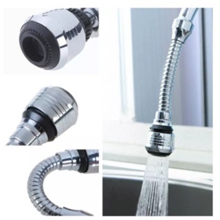 SAMBUNGAN KRAN AIR 13 CM FLEXIBLE 360 SARINGAN KRAN BESI KRAN AIR CUCI PIRING WASTAFEL KEPALA KRAN A