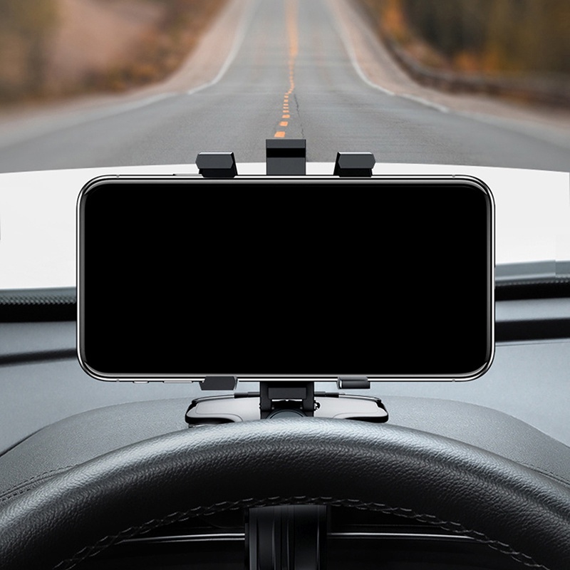 [AIYU] Baju Kaos Distro Pria Wanita Lengan Pendek Stand Penyangga Dudukan Ponsel Mobil Bracket Rotasi 720derajat Dudukan Hp Mobil Universal Dengan