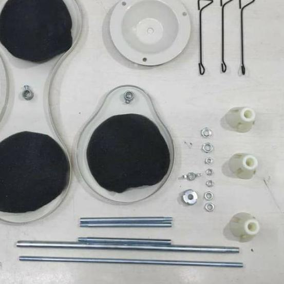 New Products  Tiang Benang Obras 3 Cones - 3 Busa / Penaruh Benang Mesin jahit Obras