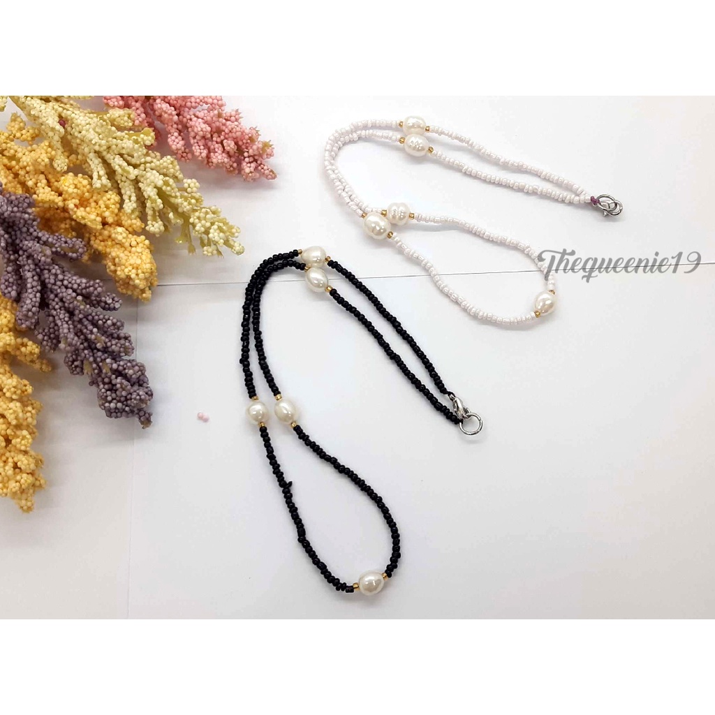 Neacklace Manik-Manik / Kalung Manik-Manik / Beads Choker / Kalung Korea