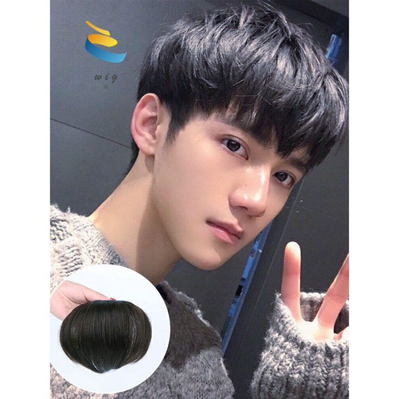 hairclip poni palsu tebal pria