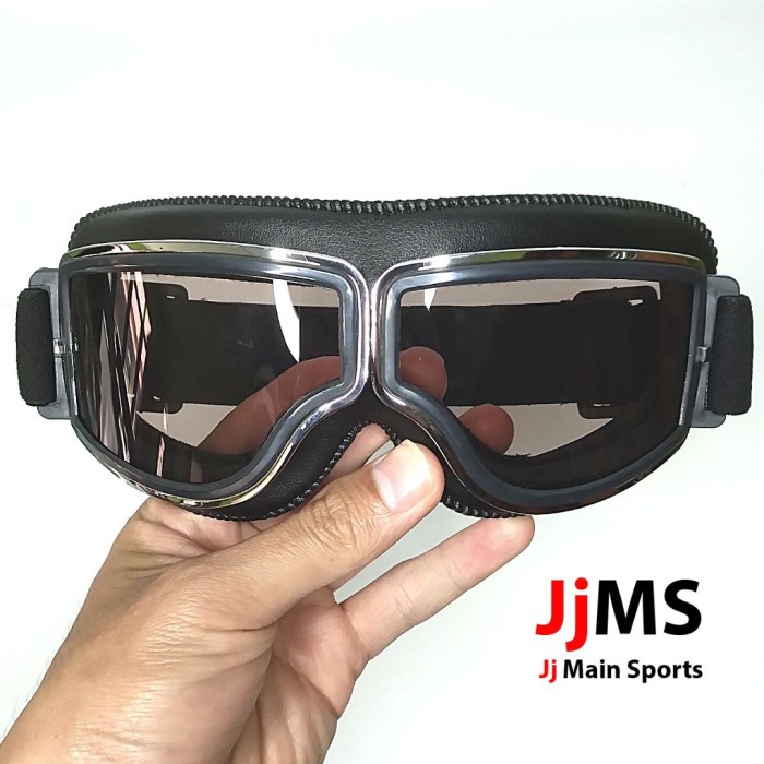 Google Kacamata Helm Retro Klasik Vintage Cakil