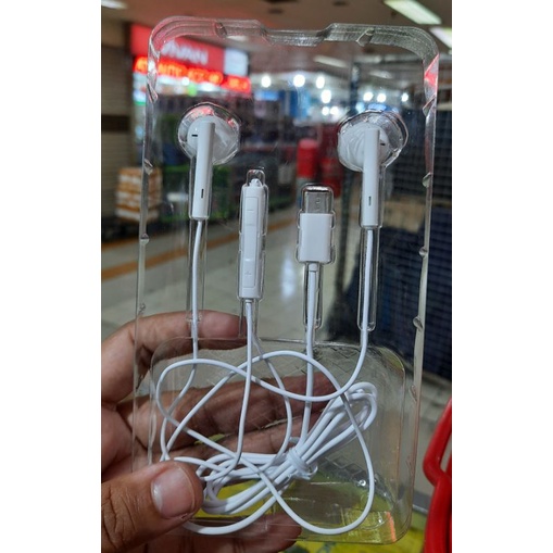 HEADSET HUAWEI P20 PRO EARPHONE HUAWEI TYPE C / Handsfree HK Type C COLOR METALIC