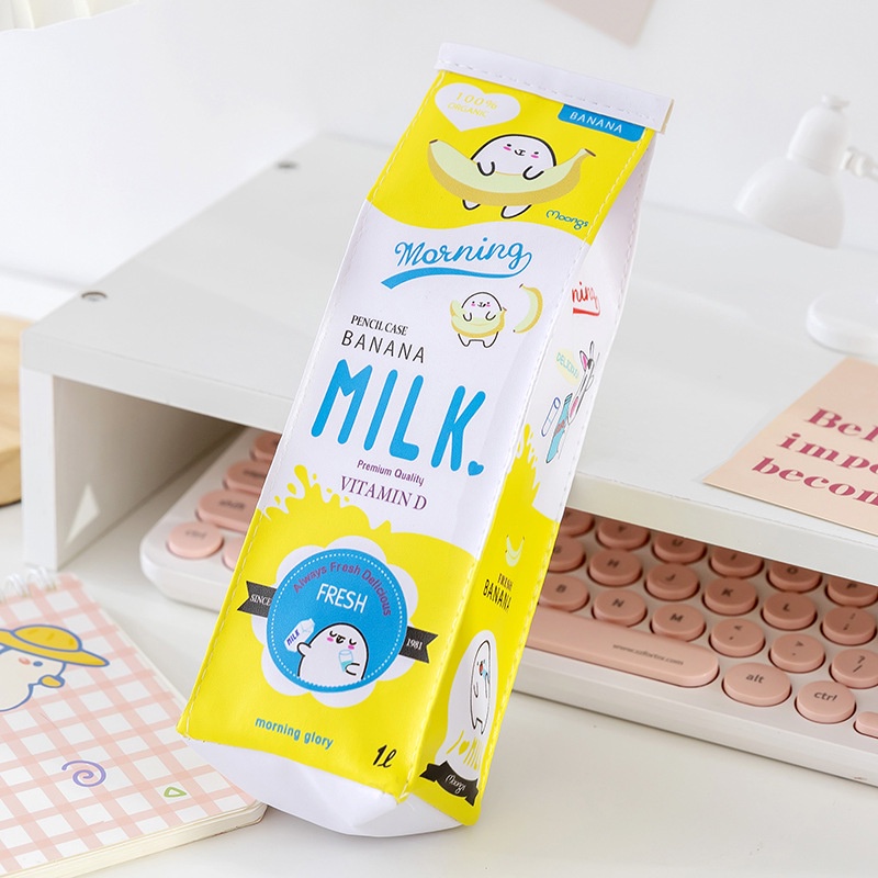 [MTOYS] TEMPAT PENSIL LUCU MILK KOTAK SUSU / PENCIL CASE - JT0035