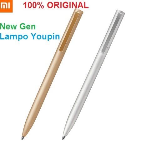 

ORIGINAL XIAOMI Mi Aluminum Rollerball Pen / Metal Signature Pen - rose gold