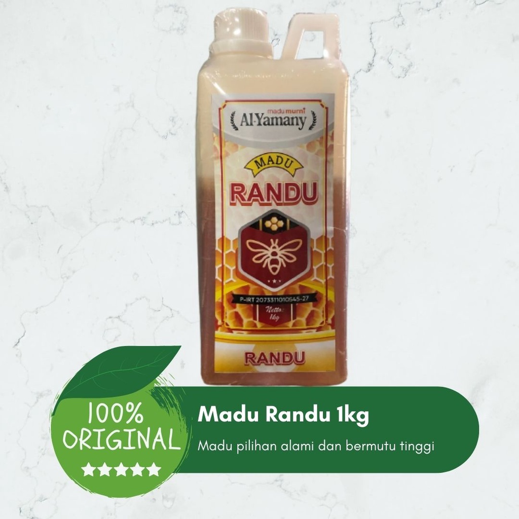 

Madu Randu Asli Al Yamany 1 Kg Original ✔