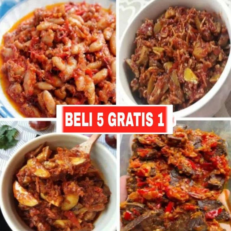 

8.8 Promo Brand Sambal Baby Cumi, Paru, Cakalang, Teri Medan, Pete, Jengkol, Ayam Suir, Roa, Jengkol, Jambal