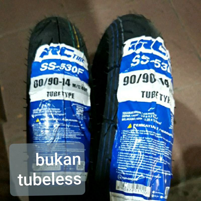 Paket ban SS-530R 90/90 dan SS-530F 80/90  ring 14