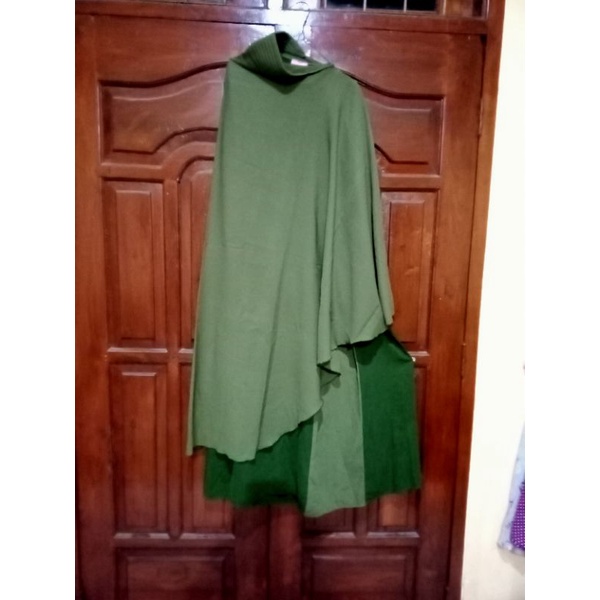 Gamis set syar'i (preloved)