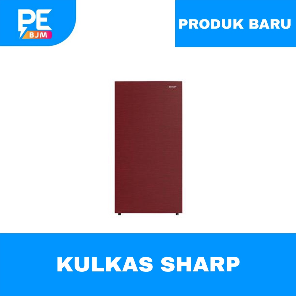 KULKAS SHARP 1 PINTU 128 LITER SJ-X165M-SR/SG
