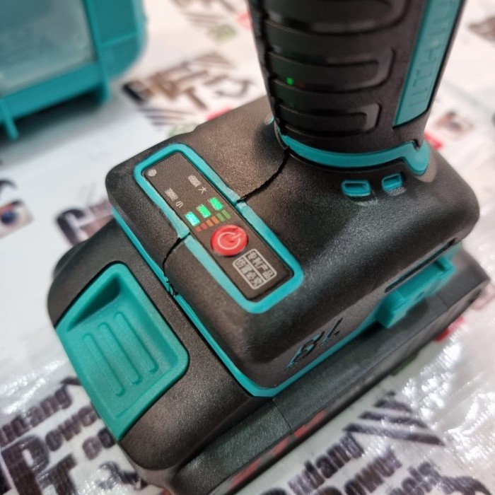 Mesin Bor Baterai Cordless Drill Bor Tangan Baterai 48V Brussless #Original