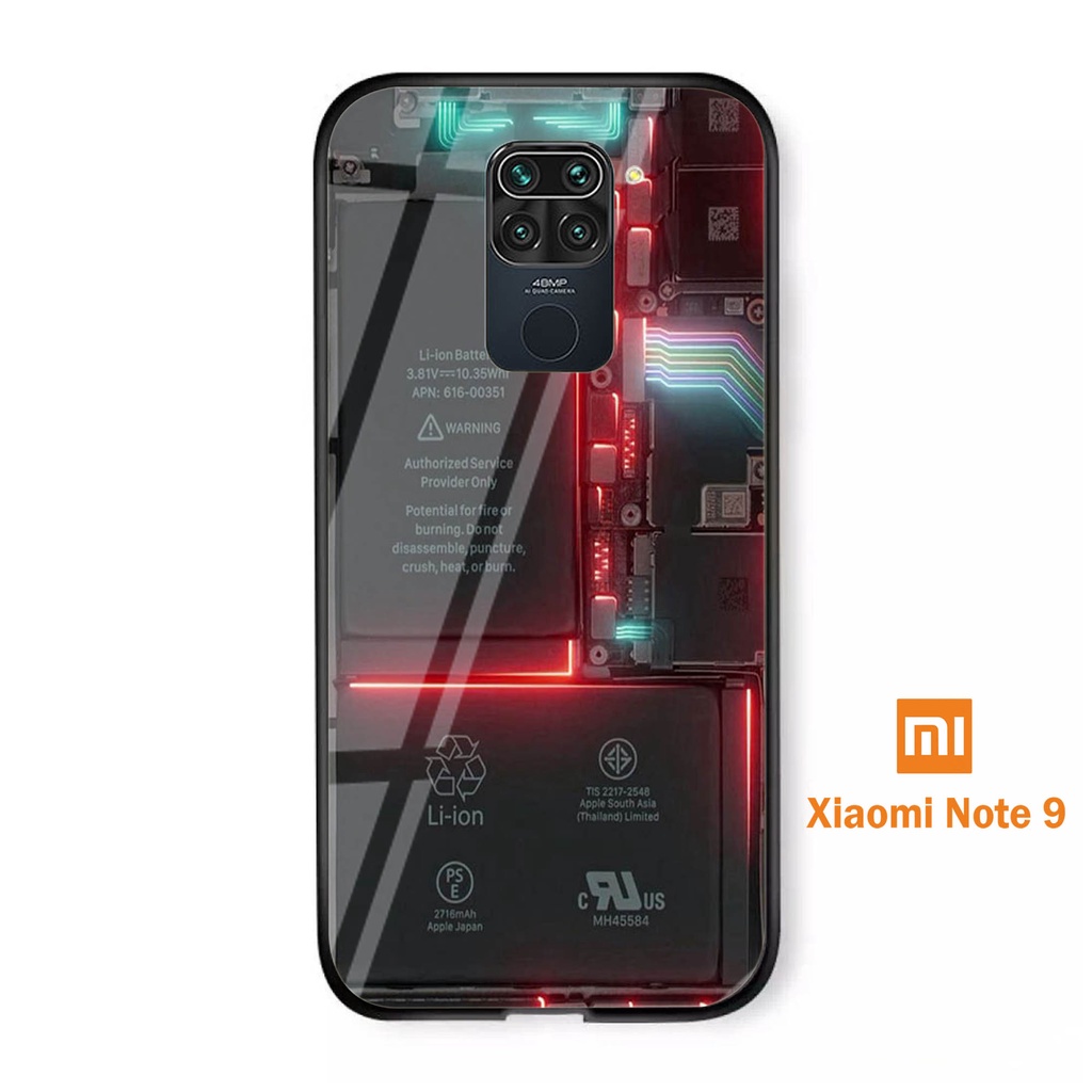 Softcase Kaca XIAOMI REDMI NOTE 9  - Case Handphone XIAOMI REDMI 9 [T15]