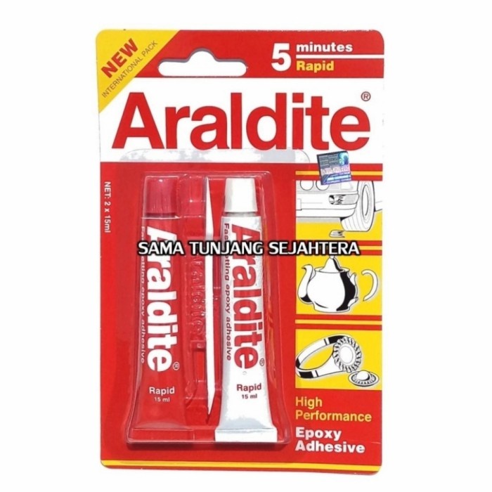 Lem Lem Araldite 5 Minutes Rapid