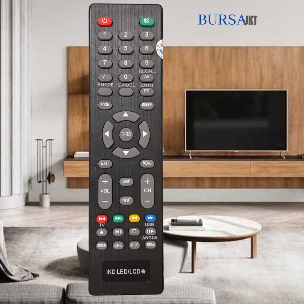 REMOTE IKEDO AOYAMA JUC NIKO LCD LED UNIVERSAL