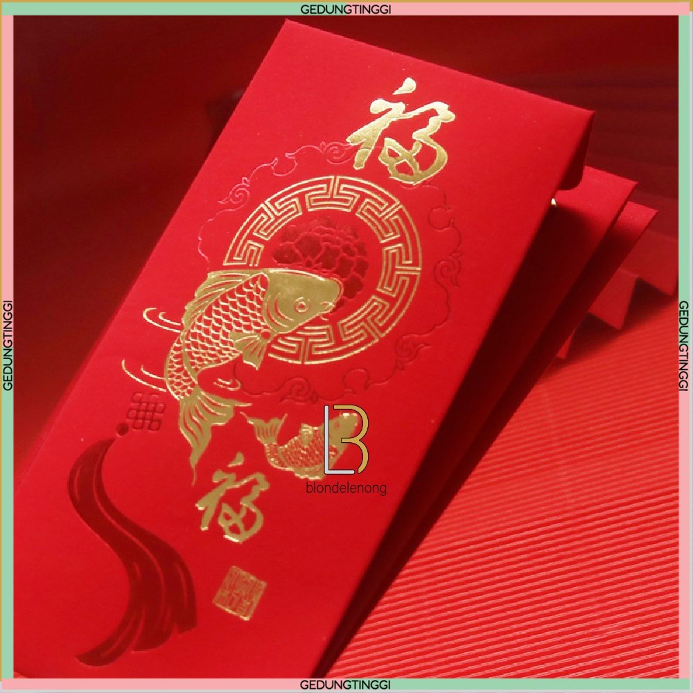 Amplop Dompet Angpao Angpau Ampau Ampao Hongbao Hongbau Kertas Kain Bludru Mika Kelinci Rabbit Ikan Merah Emas Mas Koi Koki Fuk Fu Hoki Imlek Sincia Uang Susu Hantaran Lamaran Sangjit Wedding Nikah Shuangxi Uang Susu Besar Jumbo Panjang Pendek Murah 2023