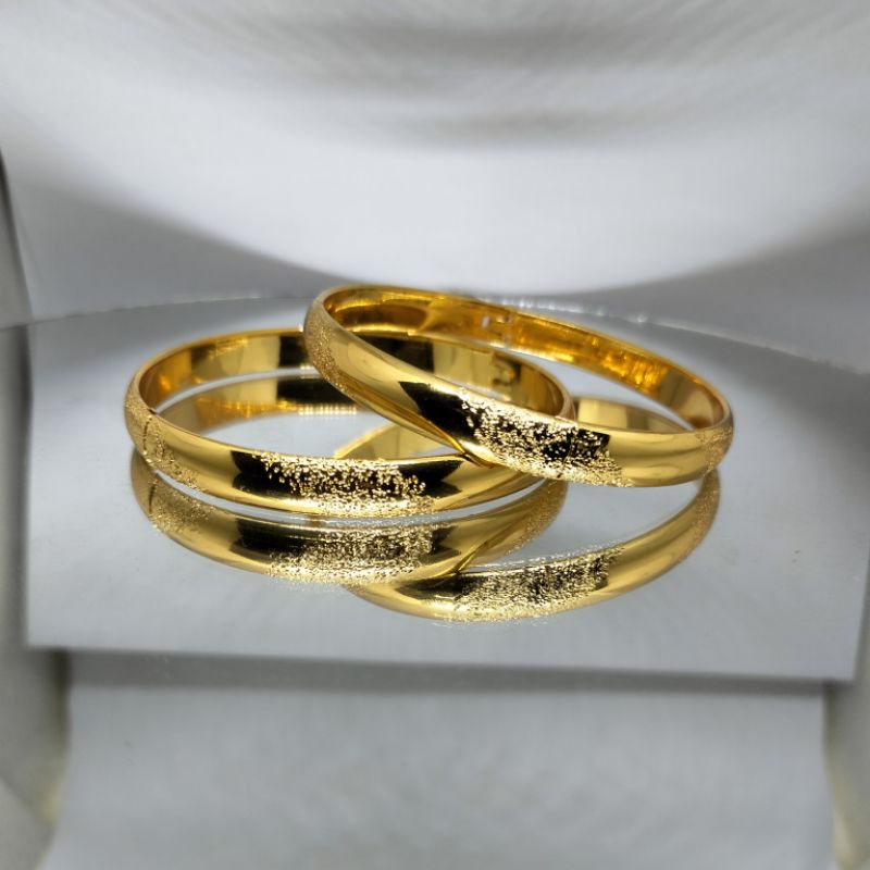 GELANG PASIR EMAS 24K PERHIASAN WANITA KEKINIAN @6