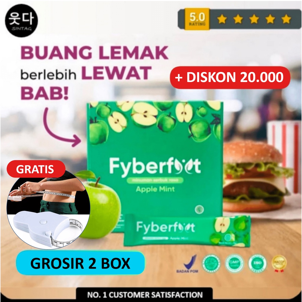 Minuman Diet Serat Fyberfyt Suplemen Detox HARGA GROSIR