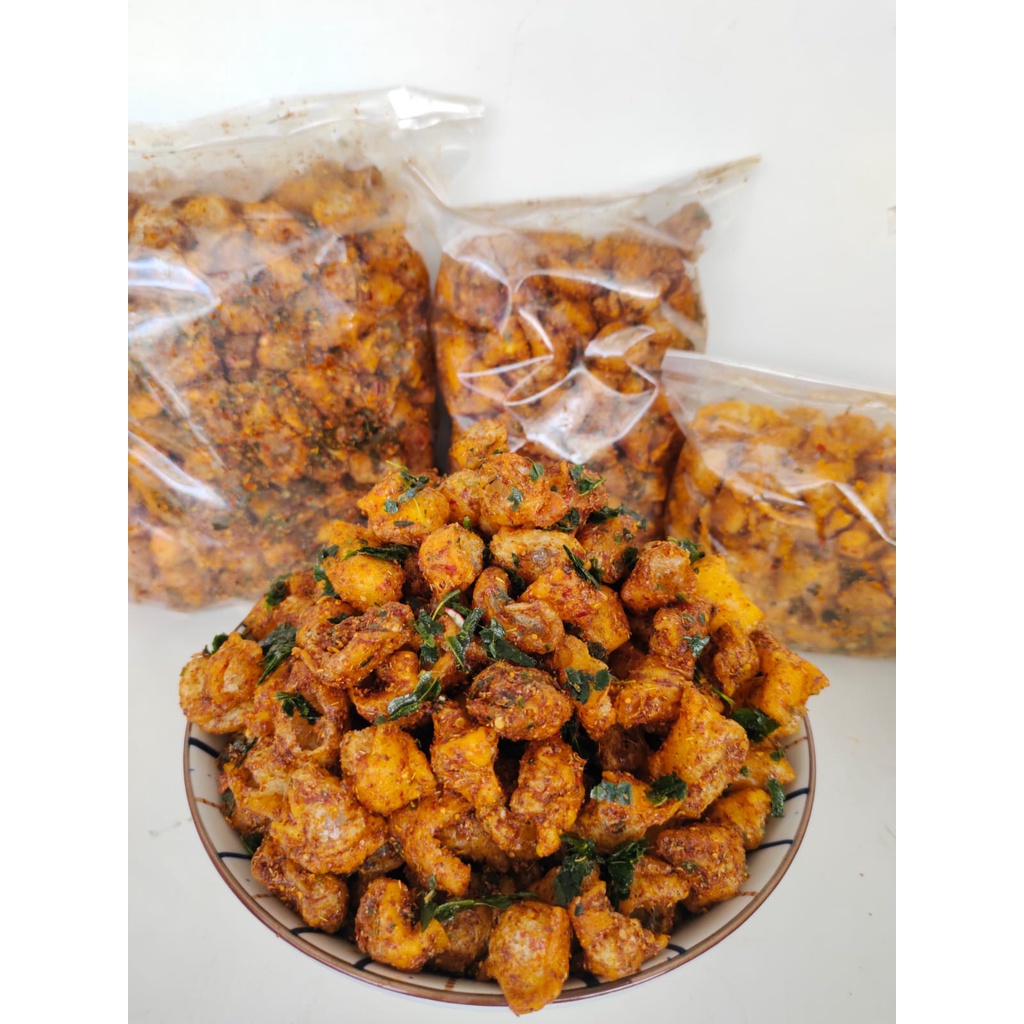 

SIOMAY KERUPUK KERING PEDAS ISI 500 GRAM