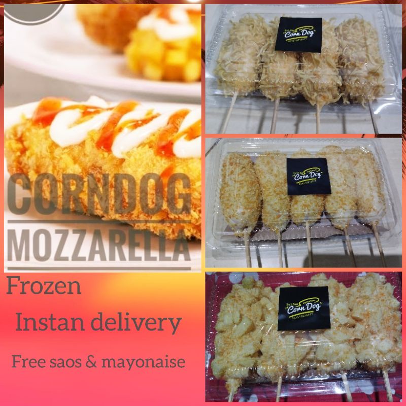 

CORNDO' MOZZARELLA FROZEN - HALAL ( INSTAN DELIVERY ONLY)