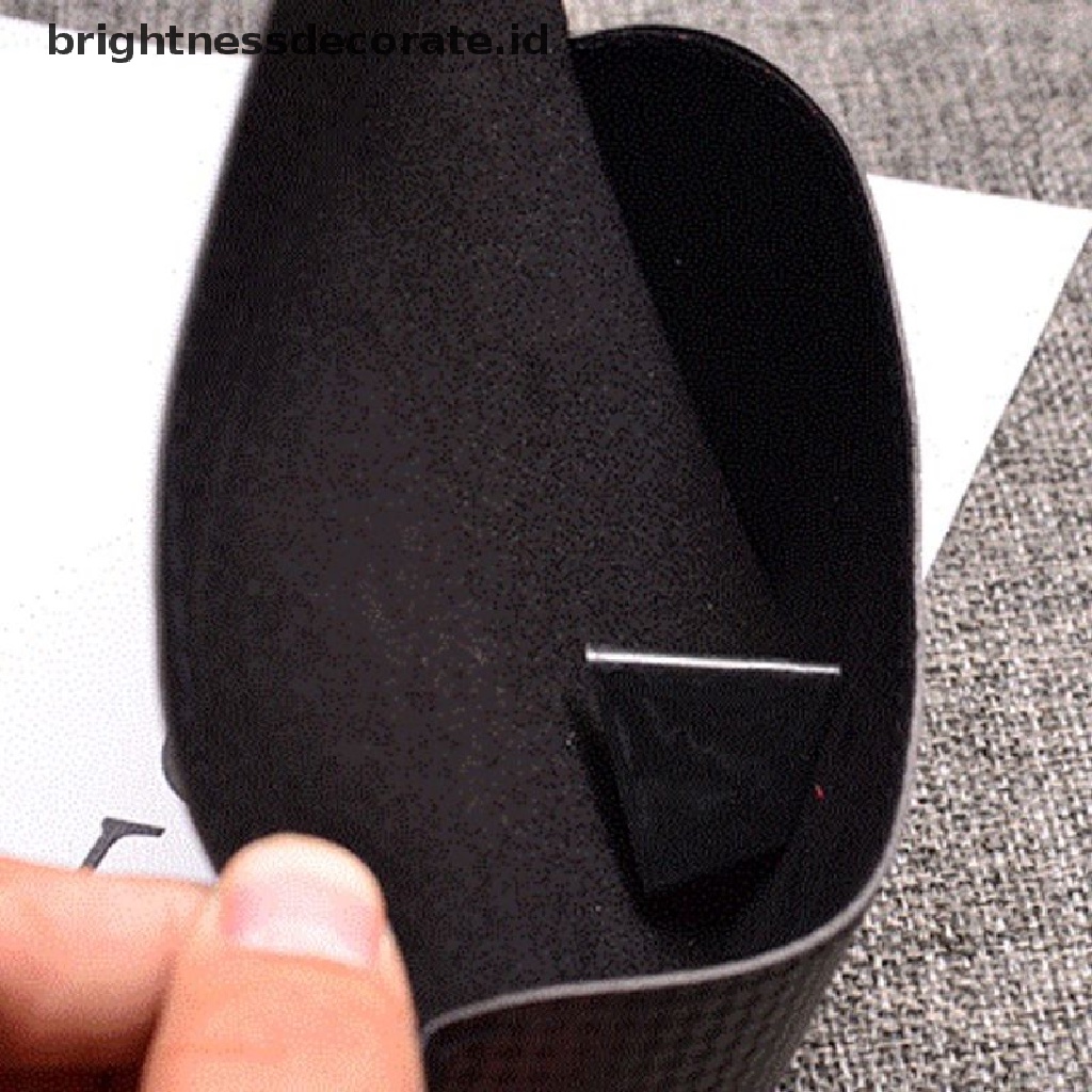 [Birth] Portable PU Sunglasses Case Kotak Kacamata Pelindung Kulit Hitam Kualitas Tinggi [ID]