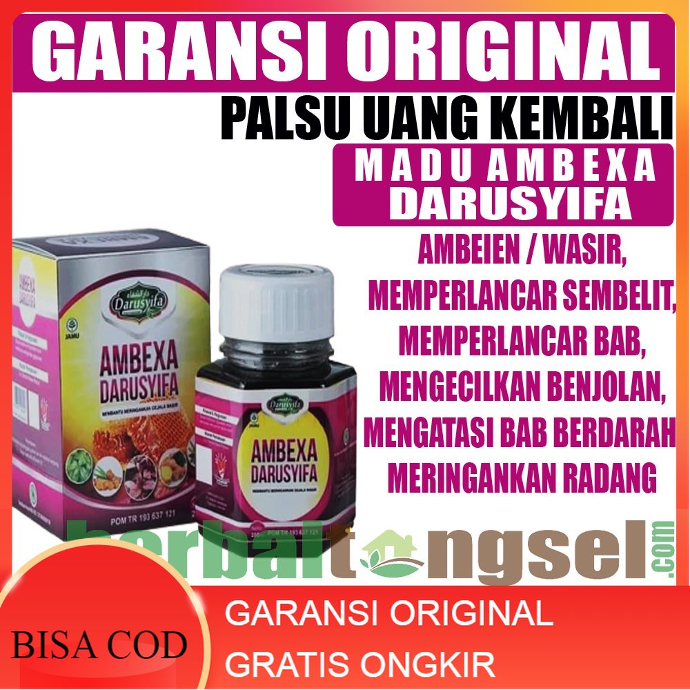 MADU AMBEXA ORIGINAL MADU AMBEIEN AMPUH MADU AMBEYEN WASIR MADU WASIR AMBEIEN PALING AMPUH HERBAL AM