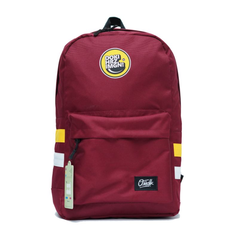 Bagpack Omidoki Tas Ransel Aplikasi Marun