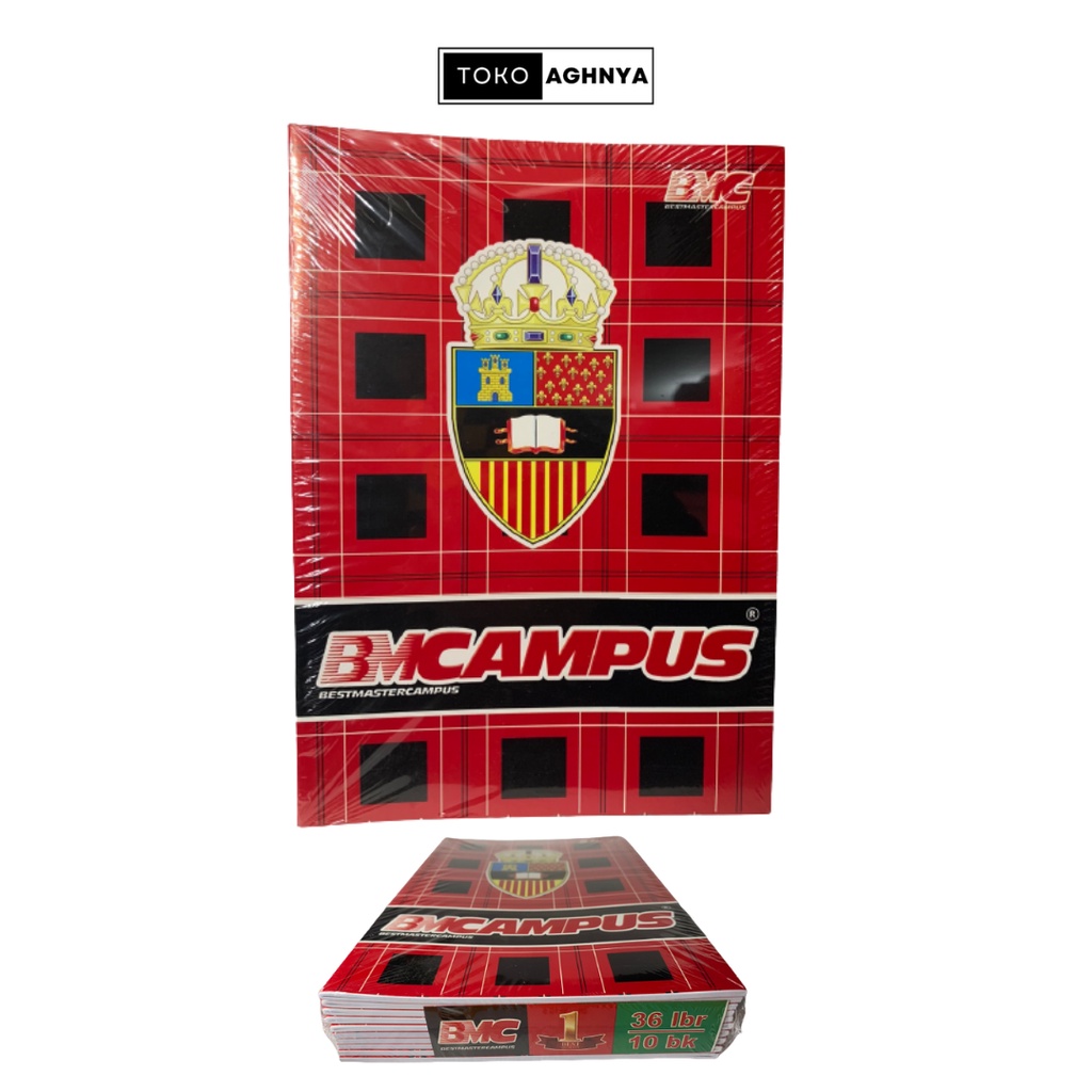 

Buku Tulis BMCAMPUS Isi 36 Lembar (10 pcs/pack)