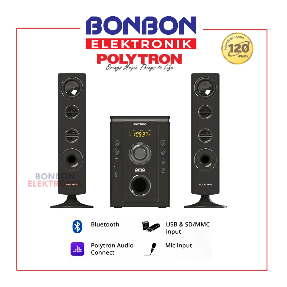 Polytron Speaker Bluetooth PMA 9506 / PMA9506 RADIO FM
