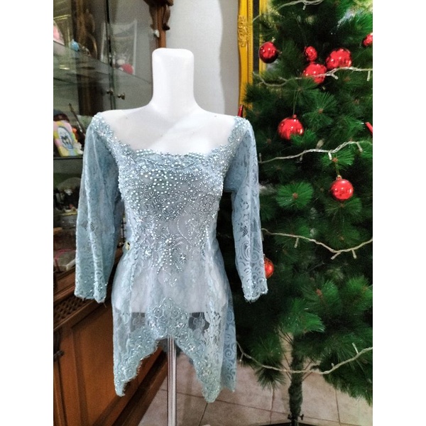 Kebaya Blue Ice Muda